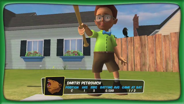 Backyard Sports Sandlot Slugger Characters Trailer