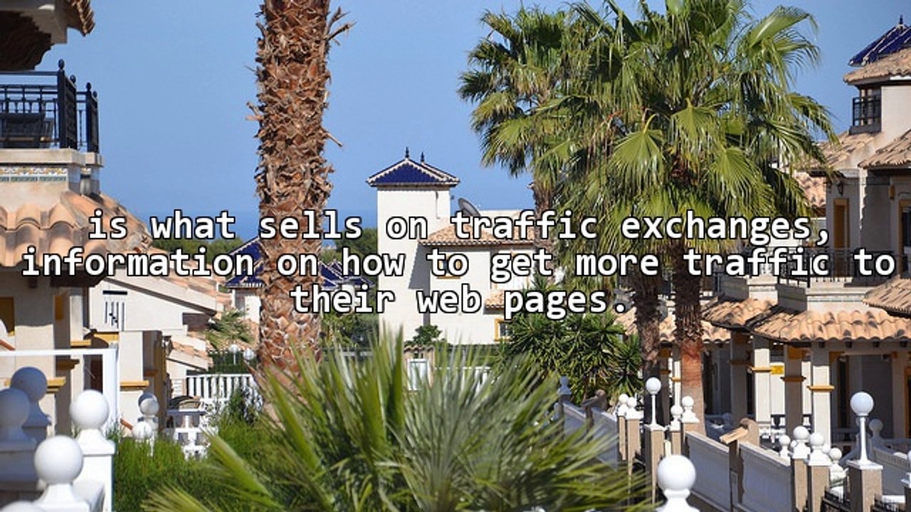 Getting the most out of  Manual Traffic Exchanges.