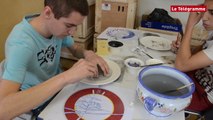 Quimper. 10 lycéens retenus pour peindre des assiettes de faïence