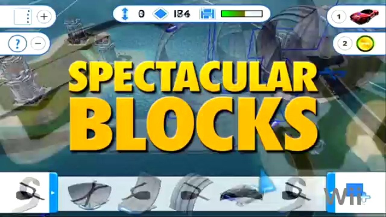 TrackMania Wii Track Editor Trailer