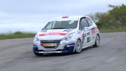 Les pilotes de rallye avec le Saintéloc Junior Team