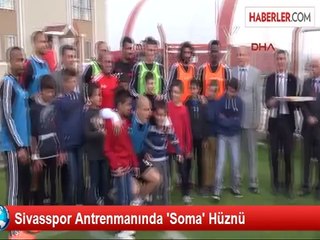 Roberto Carlos ve Futbolcular, Soma'ya Destek Verdi