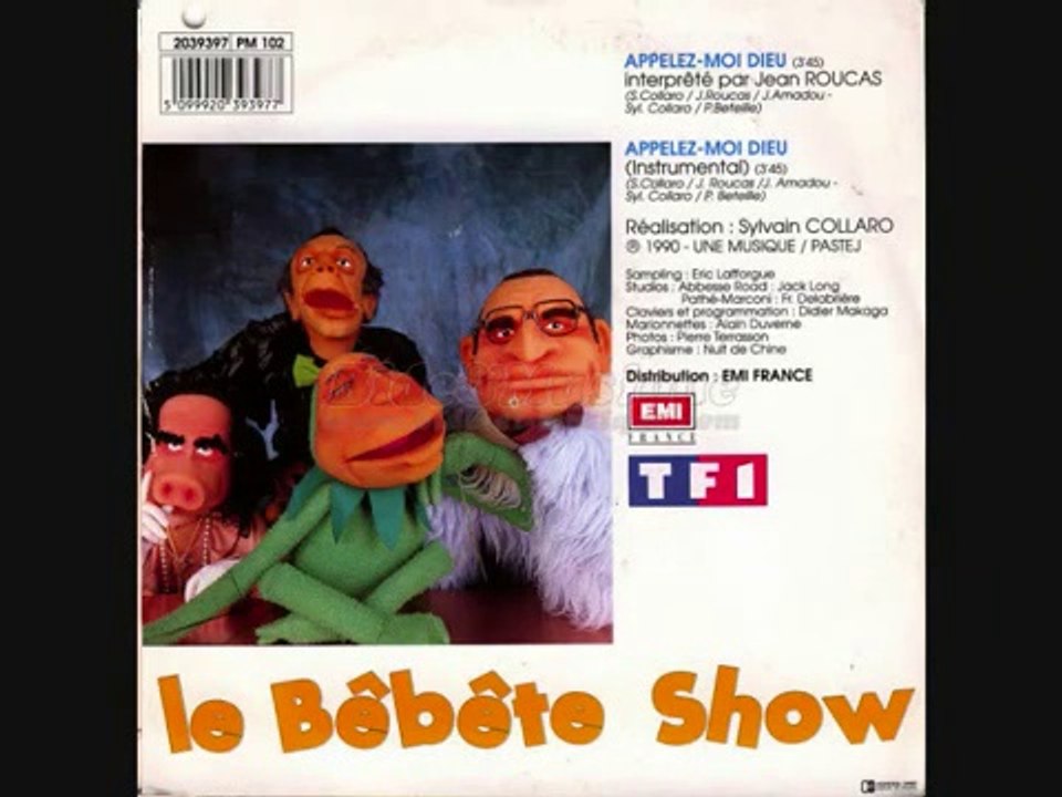 Le Bébete Show _ Jean Roucas _ Appelez-moi Dieu ! ( 1990 )