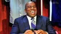 Magic Johnson speaks on Sterling