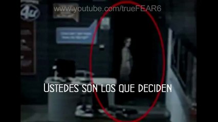 cámara de seguridad capta a un fantasma tp