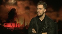 Aaron Taylor-Johnson interview on Godzilla and Avengers