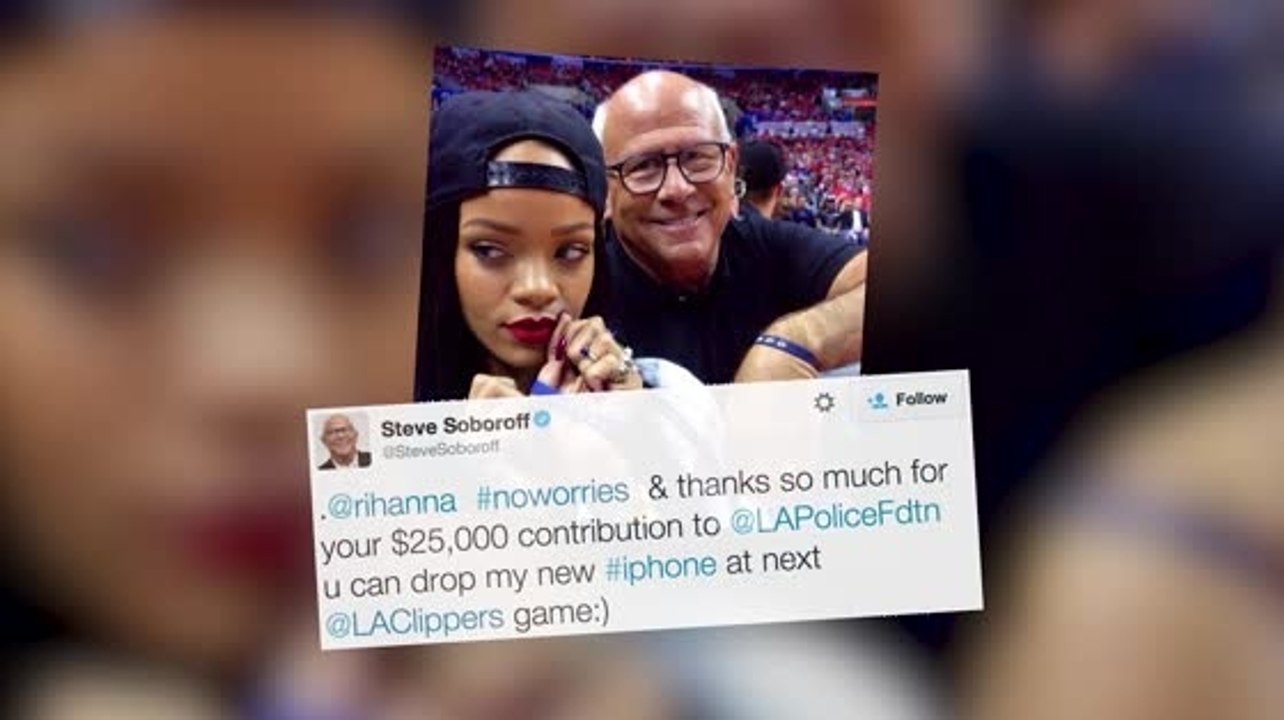 Rihanna Donates $25K to the L.A. Police Foundation