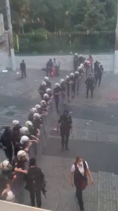 İstiklal de Soma müdahalesi