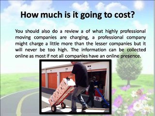 Things you need to know before you move