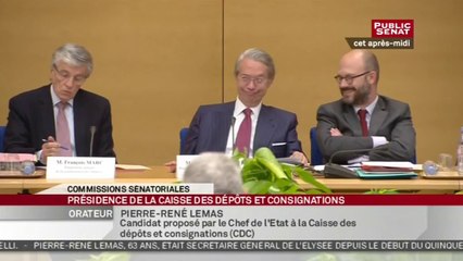 Audition de Pierre-René Lemas - Audition