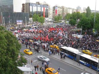 Soma'daki Maden Faciasını Protesto Eylemi Ankara