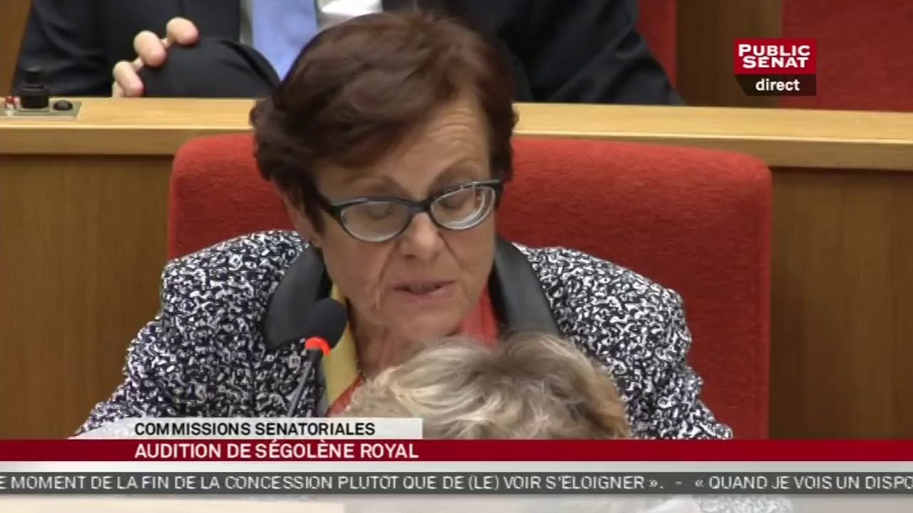 Audition de Ségolène Royal - Audition