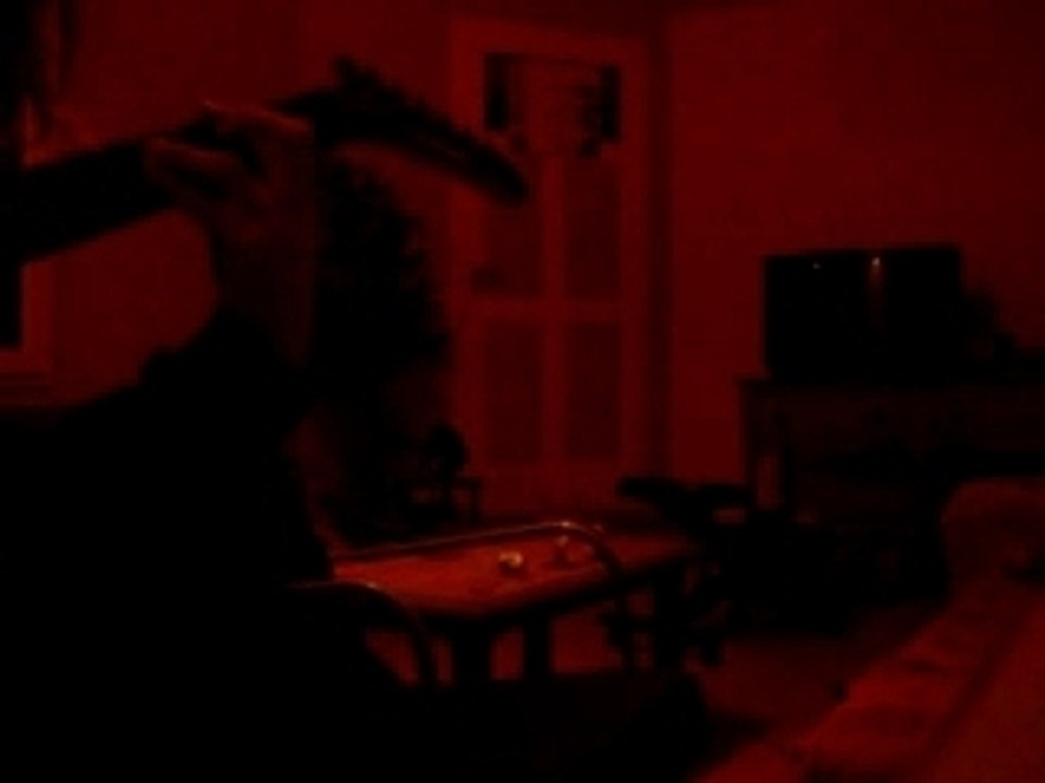 quaqua entrain de jouer master of puppet