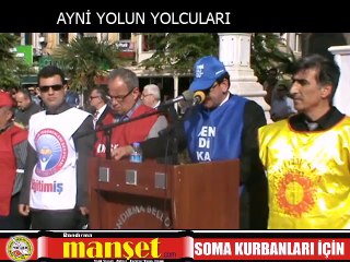 SOMA, ŞEHİTLERİNİ ANDILAR
