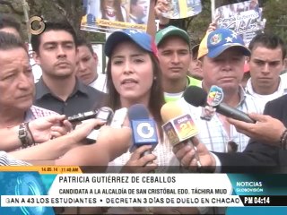 Aspirantes a la Alcaldía de San Cristóbal inician campaña electoral