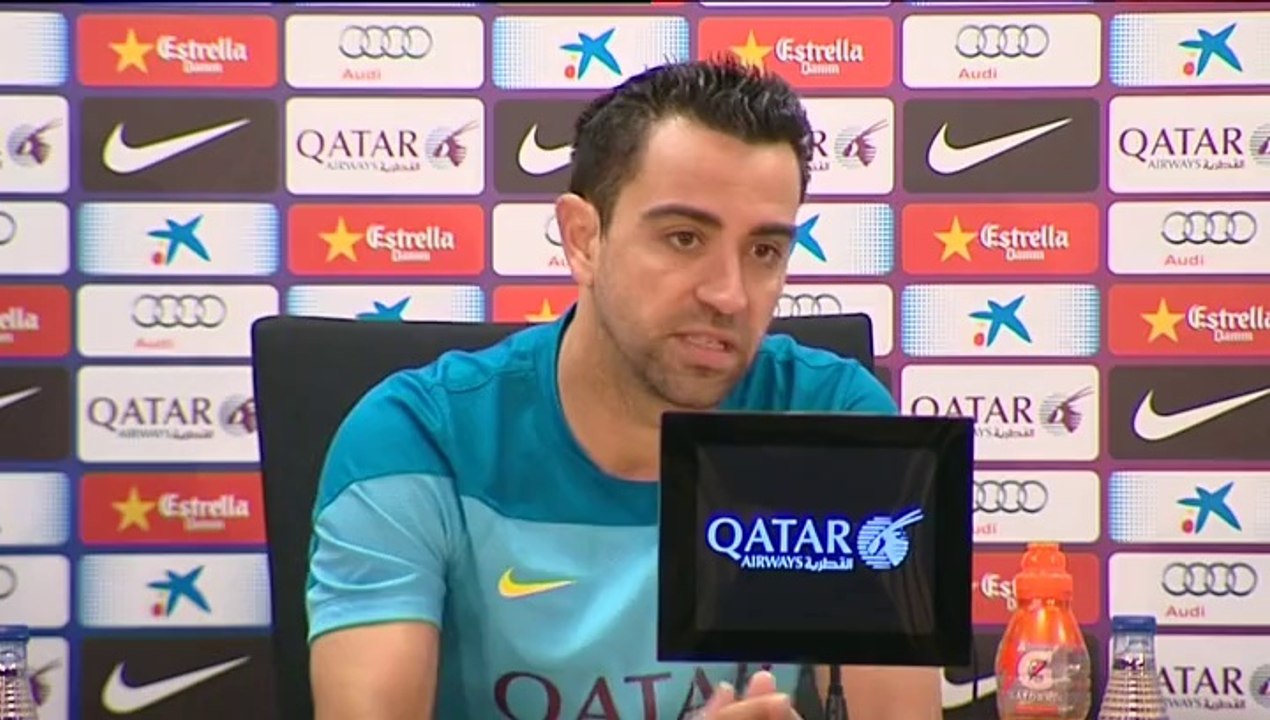 Xavi apuesta por ganar la Liga y no por "callar bocas"
