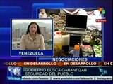 Venezuela: gobierno ratifica que no abandona diálogo con oposición