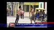 Iquitos: dos presuntos delincuentes convirtieron calles en ring de box
