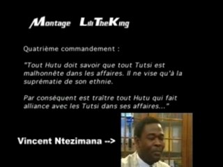 Les "Dix commandements du Hutu"