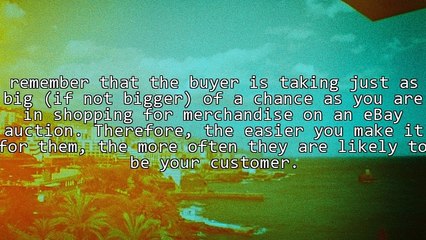 How To Make The Most Of Your Ebay Auction