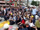 Edremit'de Sivil toplum örgütleri Somadaki Faciayı Protesto etti