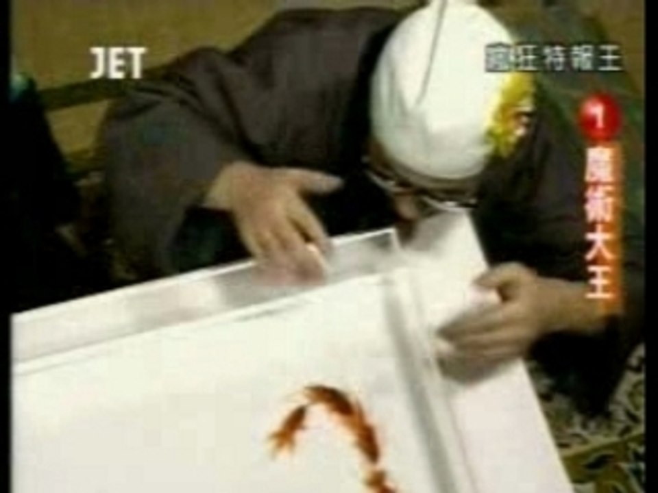 Dresseur de poisson rouge