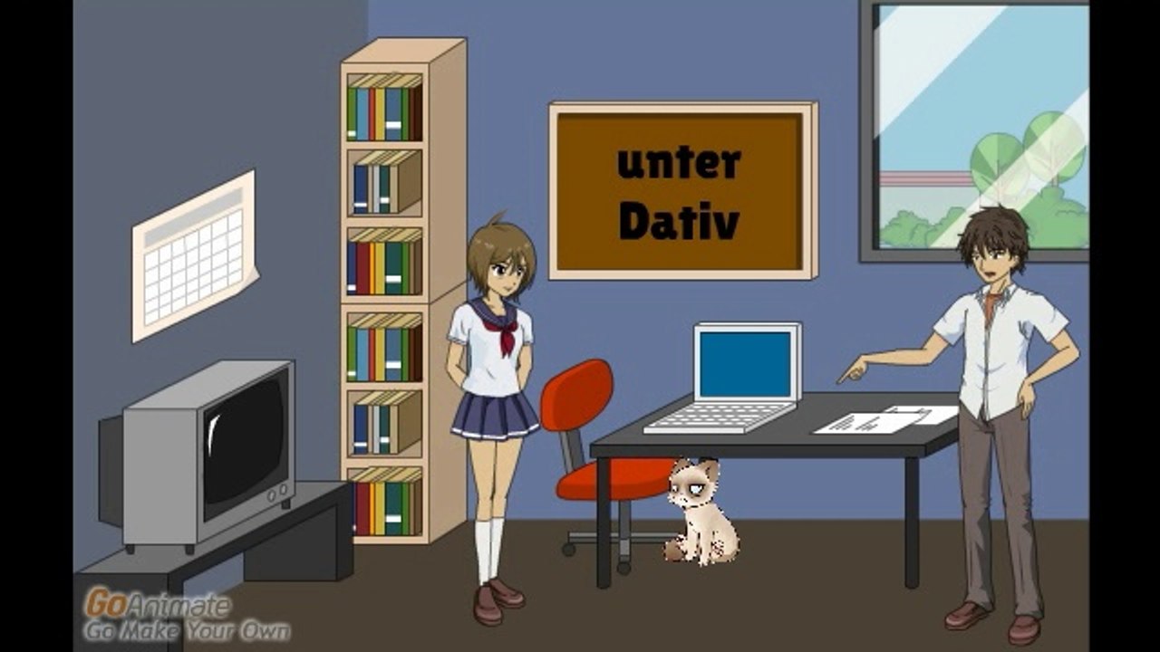 Dativ Präposition 'unter'