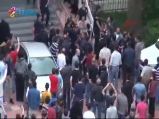 Soma'da Başbakan'ı protesto edenler gözaltına alındı