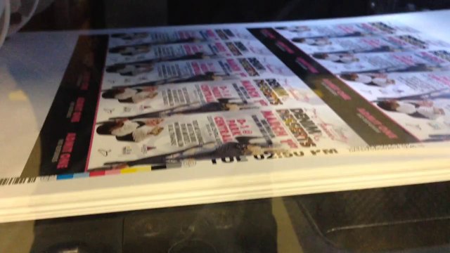 HP Indigo 7500 Digital Press Printing Sheets