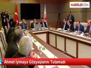 Ahmet İyimaya Gözyaşlarını Tutamadı