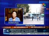 Nuevas manifestaciones a las afueras del Congreso hondureño