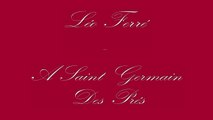 Léo Ferré - A Saint Germain Des Prés - Piano Solo