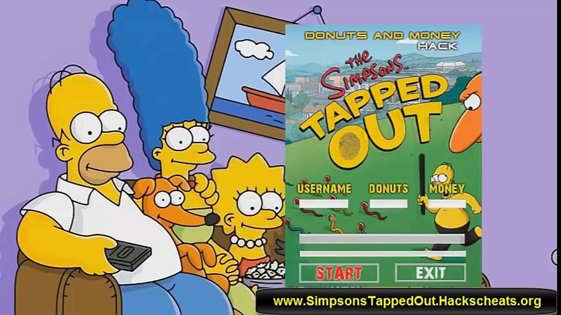 The Simpsons Tapped Out Hack [Donuts Hack] [Android and iOS] - [Simpsons  Tapped Out Cheats] - video Dailymotion