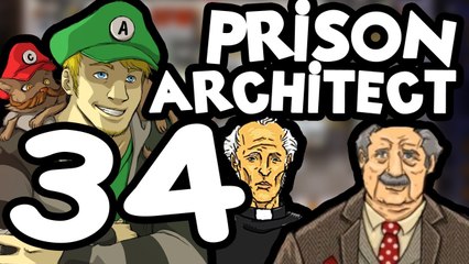 Prison Architect [Alpha 20] - Part 34: The Great Riot of Day 12