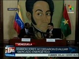 Venezuela y Burkina Faso firmaron acuerdos bilaterales
