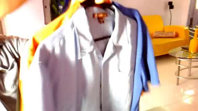 Cool Harriton Men's Barbados Textured Camp Shirt