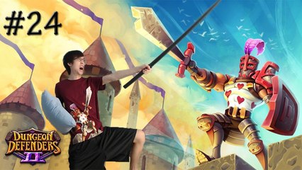 Dungeon Defenders 2 |Pre-Alpha| #24 Superman and MASS LIGHTNING AURAS?!