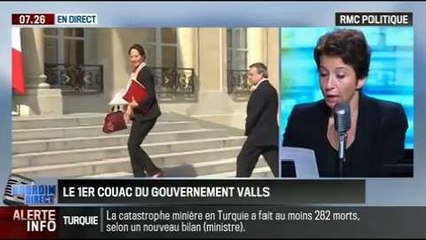 RMC Politique : Le premier couac du gouvernement Valls – 15/05