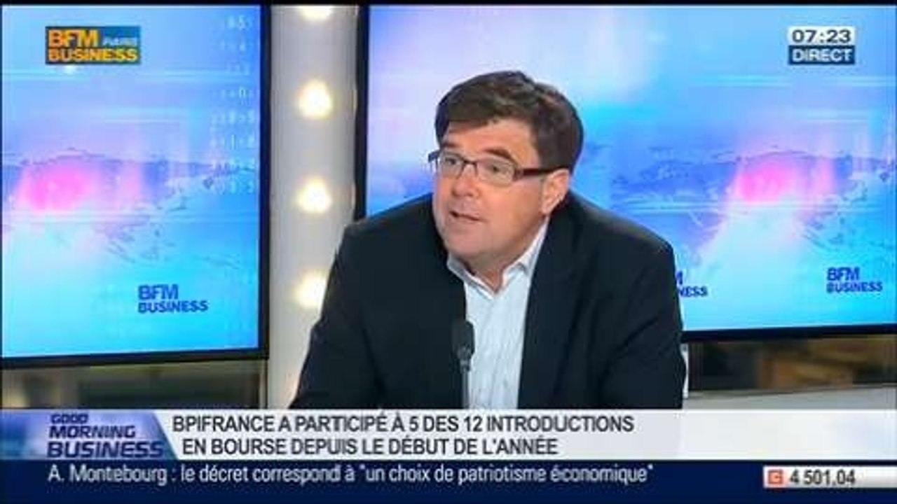 BPIFrance a accompagné cinq opérations de cotation en bourse: Paul-François Fournier dans GMB - 15/05