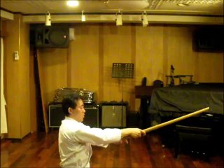 合気道　素振り(正座状態）・鍛錬法