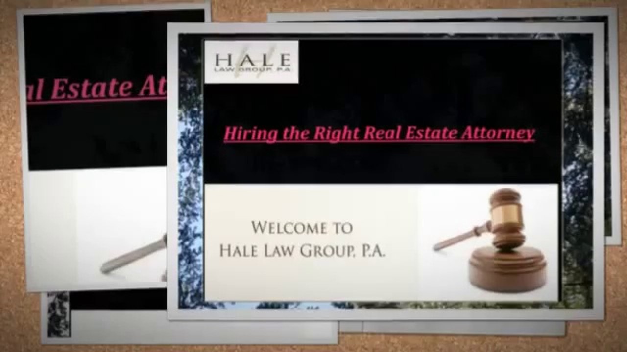 Hiring the Right Real Estate Attorney