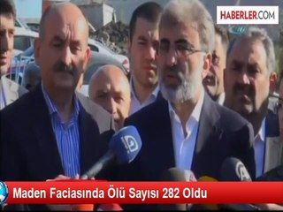 Soma'daki Faciada Ölü Sayısı 282'ye Yükseldi