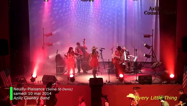Aziliz Country Band en concert à Neuilly-Plaisance (Seine-St-Denis) samedi 10 mai 2014_(480p)