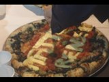 Napoli - La pizza dedicata a Matteo Renzi (14.05.14)