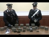 Napoli - 20 chili di hashish in auto, arrestata coppia di incensurati -1- (14.05.14)