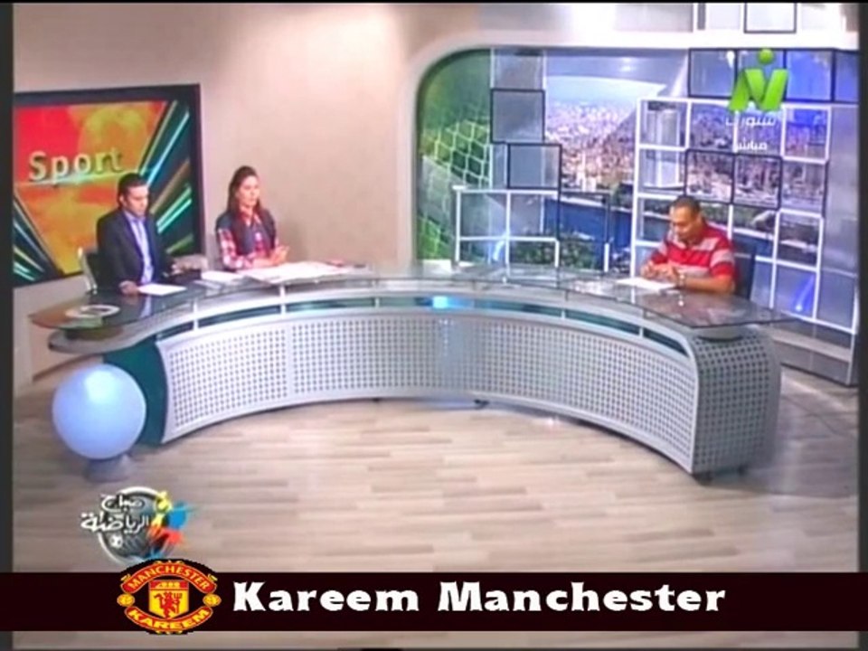 د \  عادل كريم الناقد الرياضي في صباح الرياضه مع الاعلاميه سها ابراهيم 15 مايو 2014