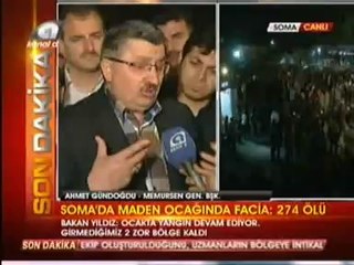 Eğitim-Bir-Sen ve Memur-Sen Genel Başkanı Ahmet Gündoğdu, Soma'da Değerlendirmelerde Bulundu