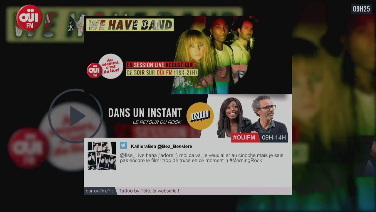 OUI FM TELE Live