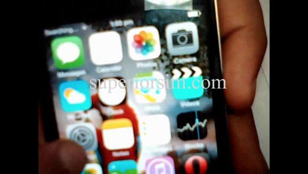 iPhone 4 IOS 7.1.1 With BB 04.12.09 Now Successfully Unlocked By Superior Sim Ultra+