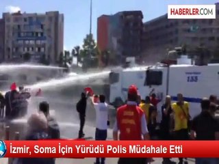 İzmir'de 'Soma' Protestosu